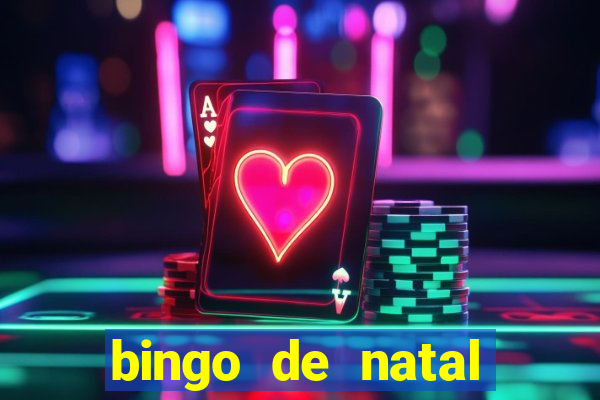 bingo de natal para imprimir gratis